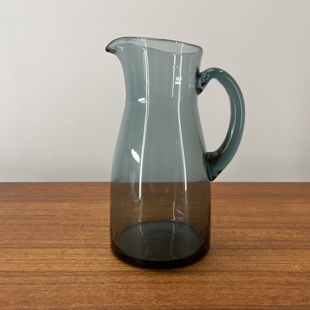 Blå/Grå Karaff i Glas