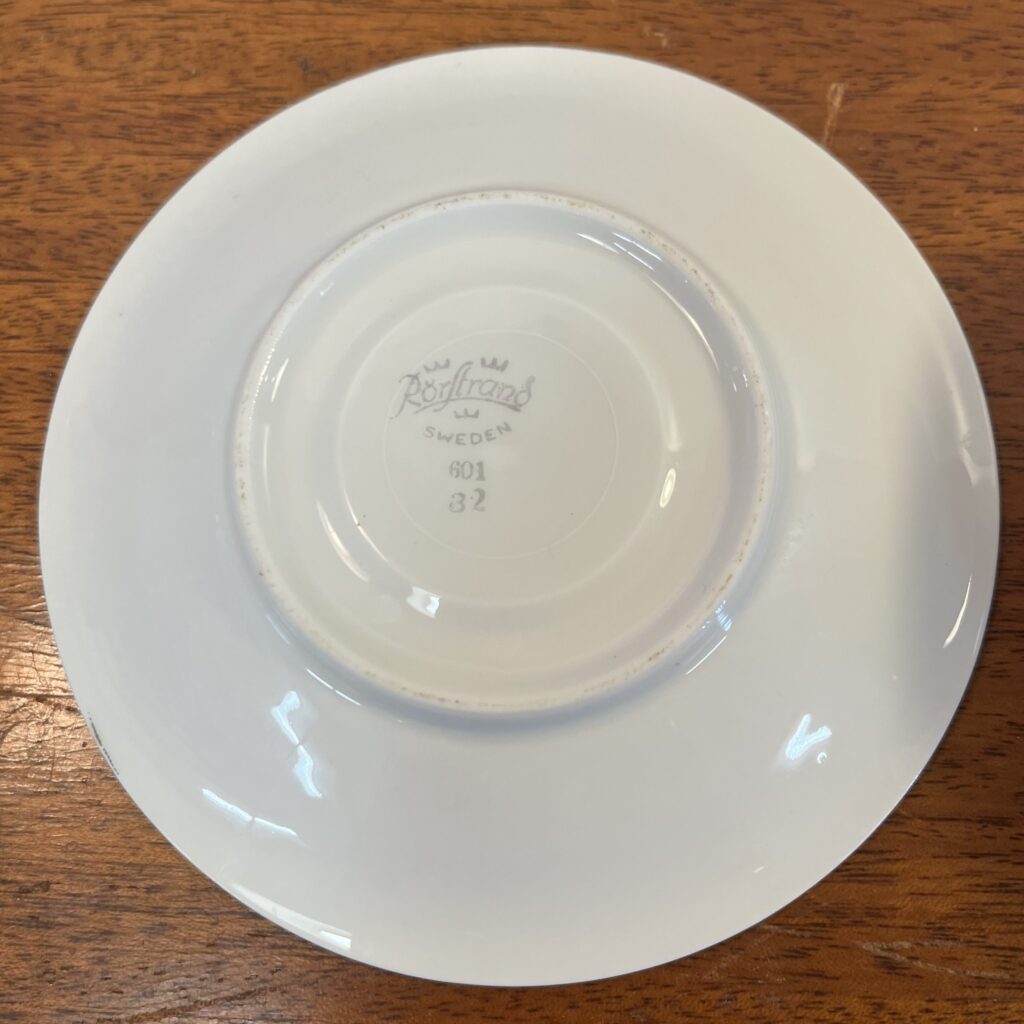 2st "Swedish Grace" Kaffekoppar med Guldkant - Image 4