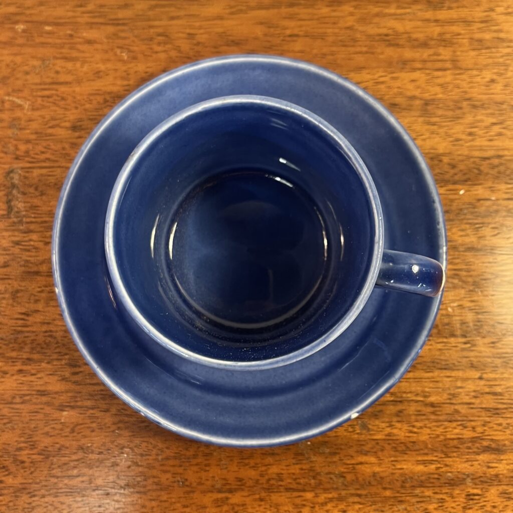 "Veronika" Kaffekopp med Fat - Gustavsberg - Image 2