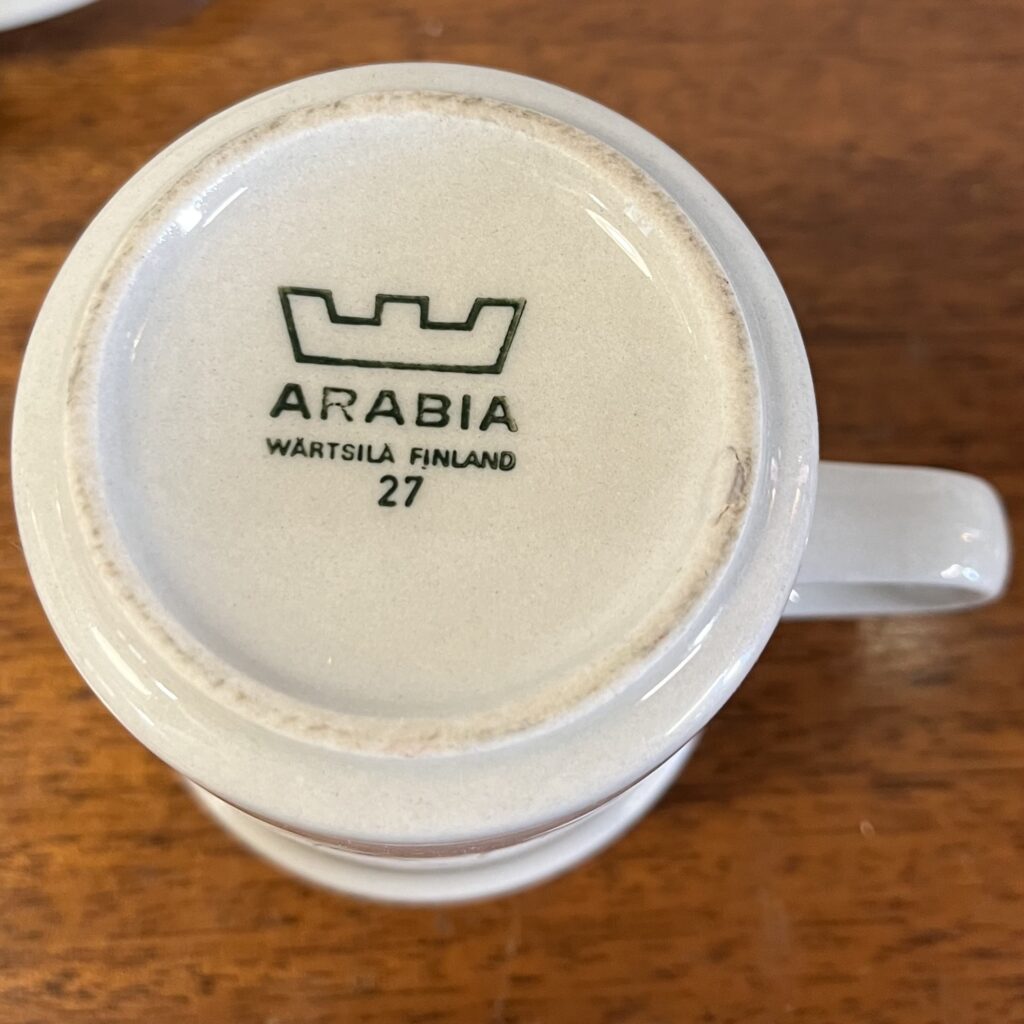 "Karelia" Kaffe kopp med Fat - Arabia - Image 4