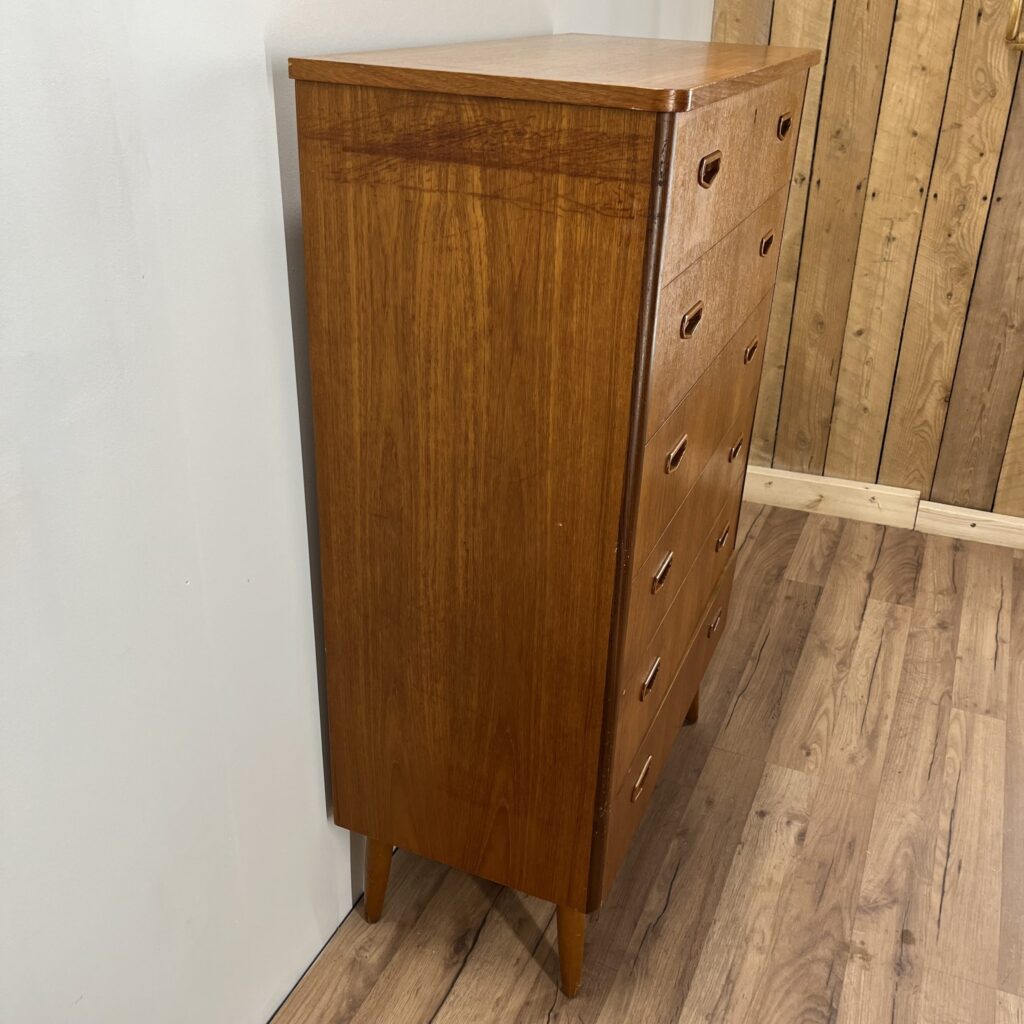 Teak Byrå med 6 Lådor - Image 3