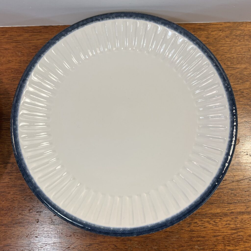 Blå/Vit "Kosmos" Tekopp med Assiett - Image 6