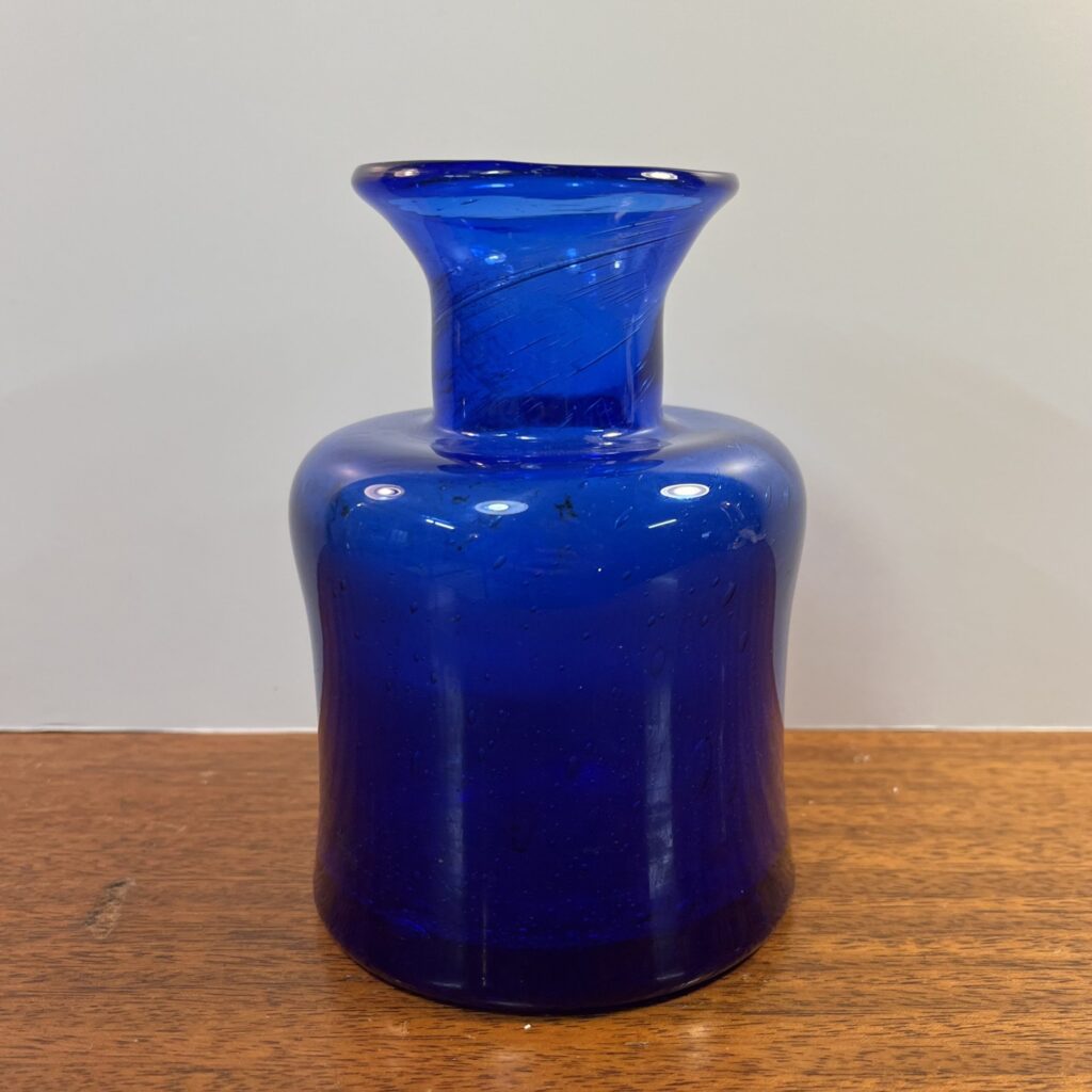 Blå Glasvas - Erik Höglund - Image 3