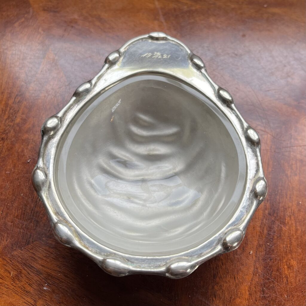 Smörsnäcka i Nysilver - 1921 - Image 2