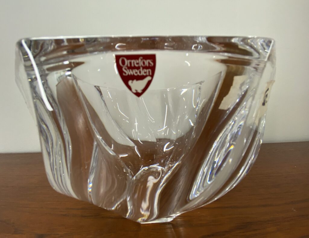 Orrefors Kristal Skål - Image 2