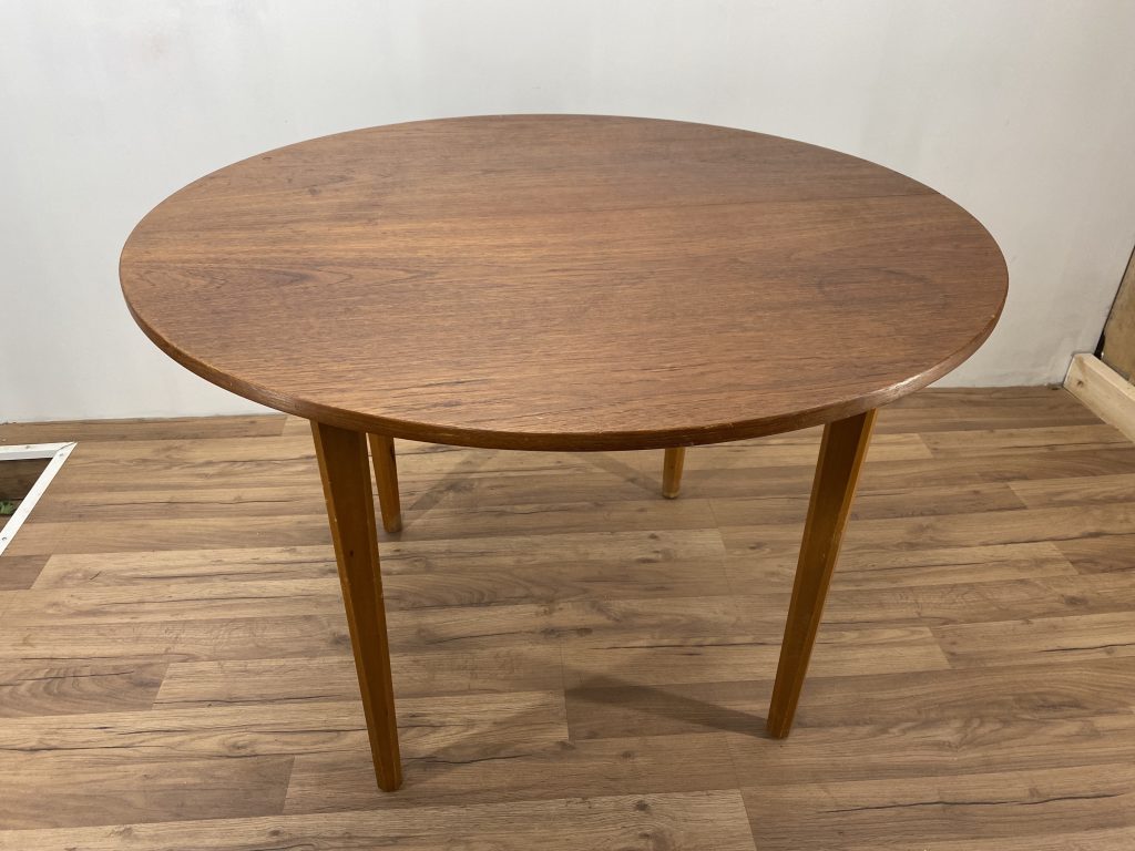 Mid- Century Rundbord i Teak - Image 2