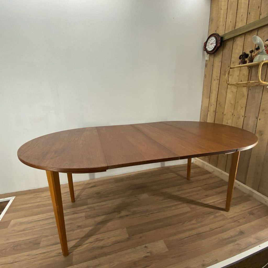 Mid- Century Rundbord i Teak - Image 4
