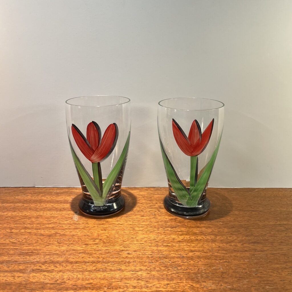 2st "Tulipa" Ölglas - Ulrica Hydman Vallien