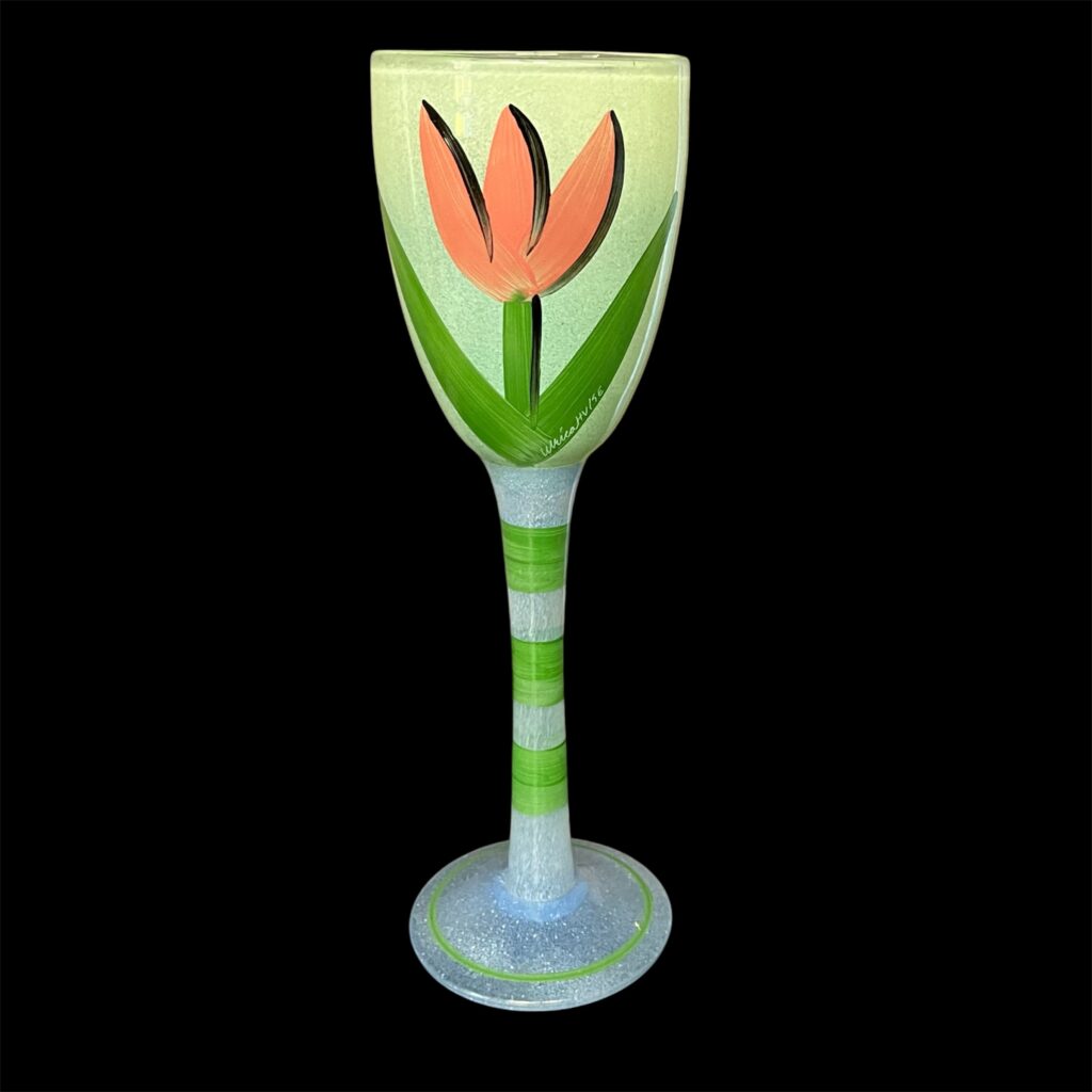"Tulipa" Vinglas - Ulrica Hydman Vallien - Image 2