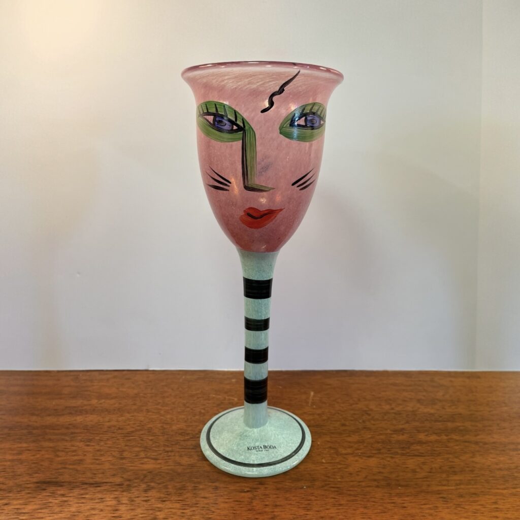 "Open Mind" Vinglas - Ulrica Hydman Vallien
