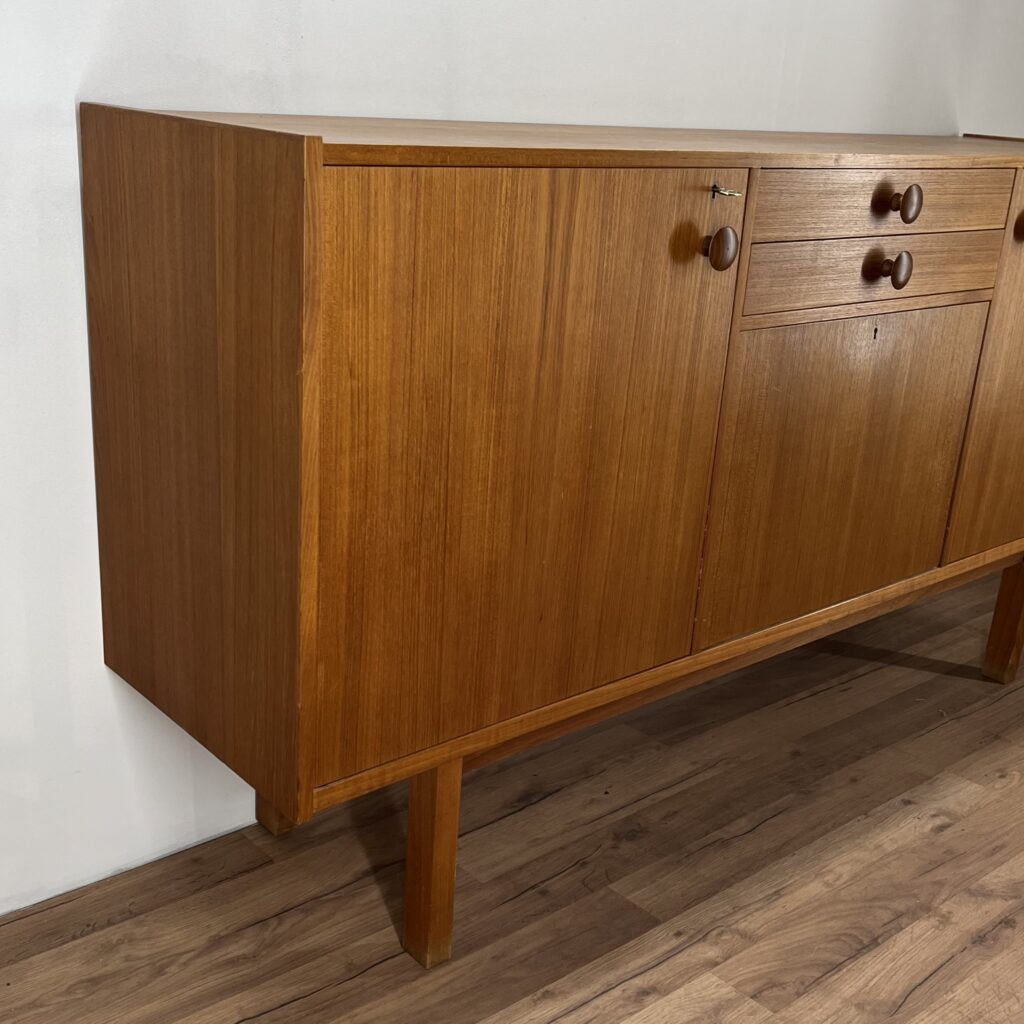 Teak Sideboard med Barskåp - Breox - Image 2