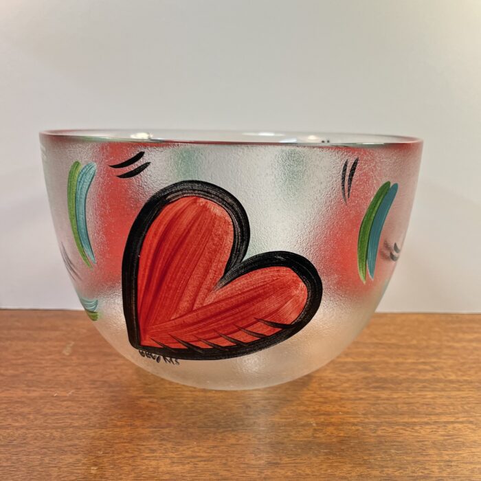 "Hearts" Skål - Ulrica Hydman-Vallien