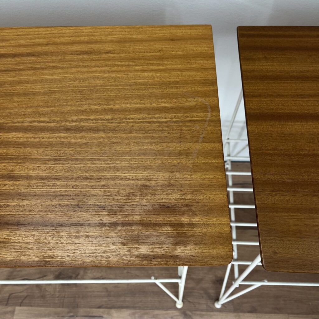 Ett Par String Sängbord i Teak - Image 5
