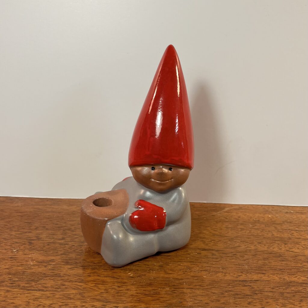 Tomtenisse med Ljusstake - Lisa Larson - Image 2