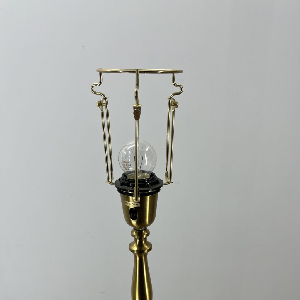 Läder/Mässing Golvlampa - Einar Bäckström - Image 2