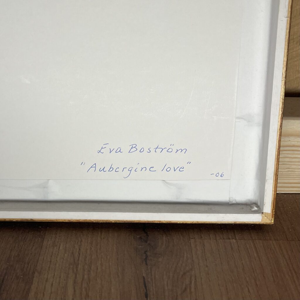 ”Aubergine Love” - Eva Boström - Image 5