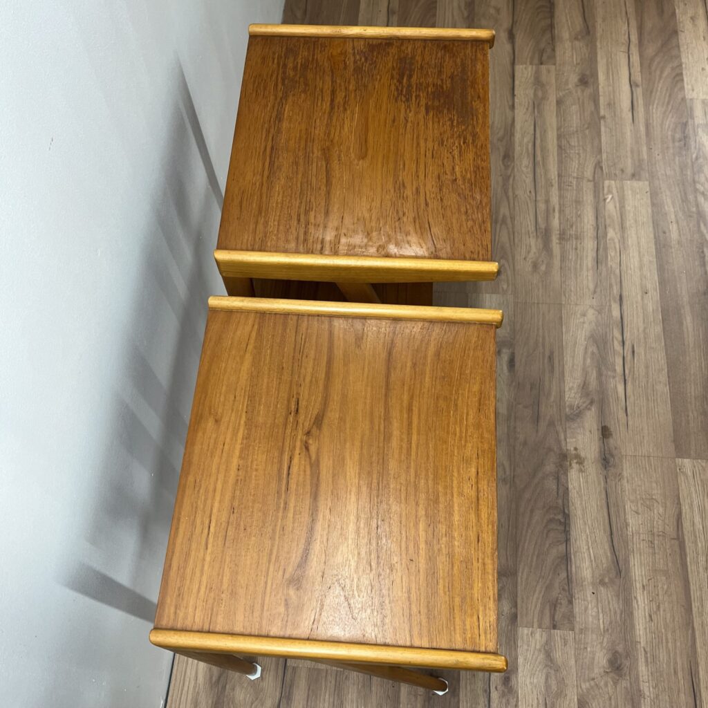 Ett Par Teak Sängbord - Danmark - Image 3