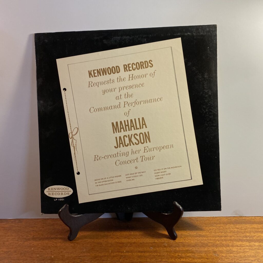 Mahalia Jackson European Concert Tour