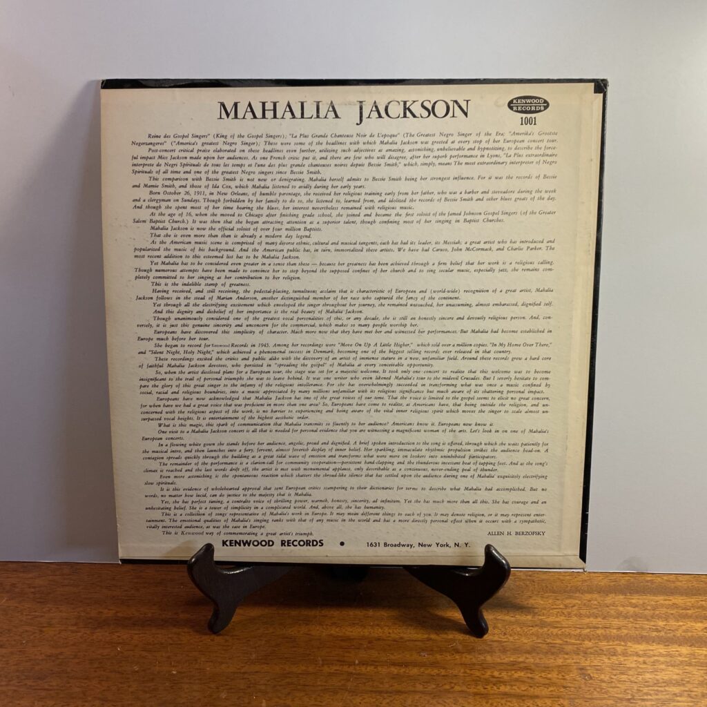 Mahalia Jackson - European Concert Tour - Image 2