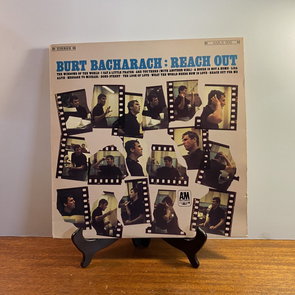 Burt Bacharach LP Reach Out 1962