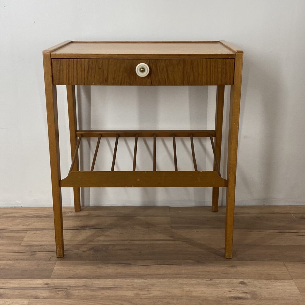 Retro Nattduksbord in teak 1960