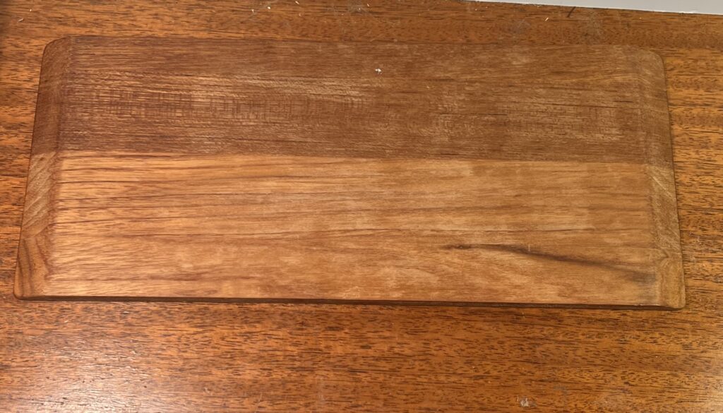 Teak Bricka med Glasskålar - Image 4