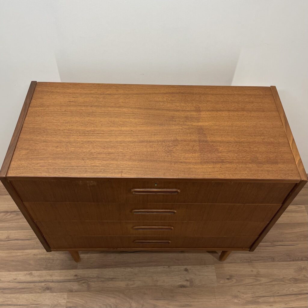 4-Lådig Teak Byrå - Danmark - Image 2