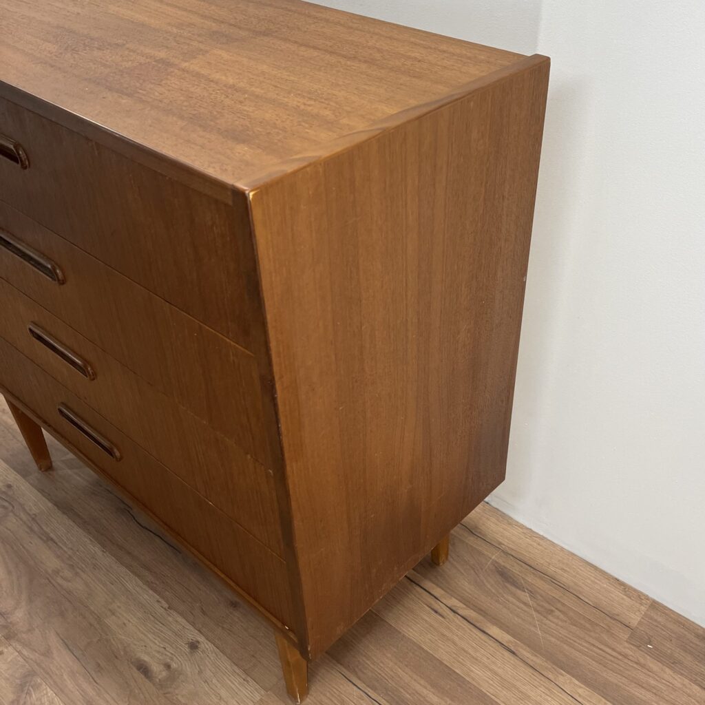 4-Lådig Teak Byrå - Danmark - Image 4