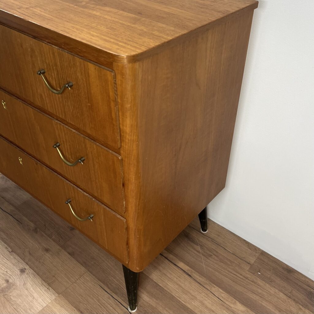 Teak Byrå med 3 Lådor - Image 5