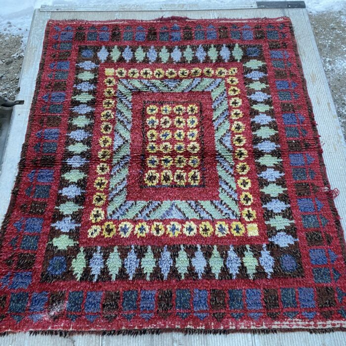 antique art deco rug 1920/30