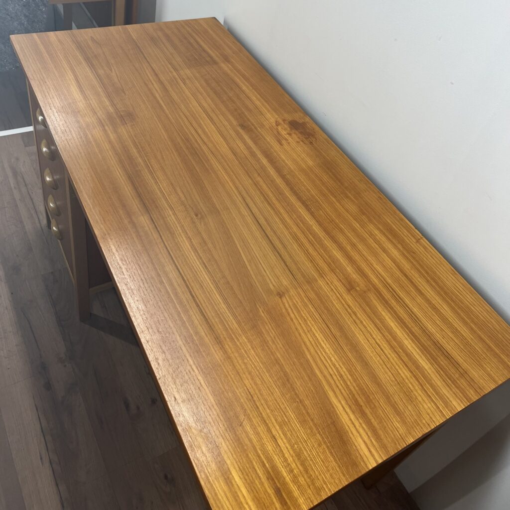 Nätt Skrivbord i Teak och Ek - Image 2