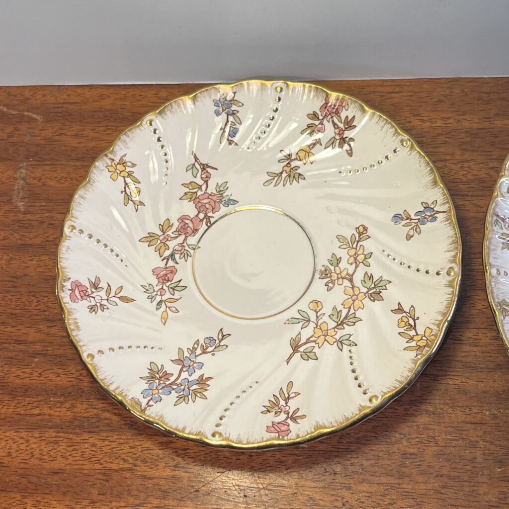 "Louis XV" Tekopp, fat och Assiett - Sarreguemines - Image 4