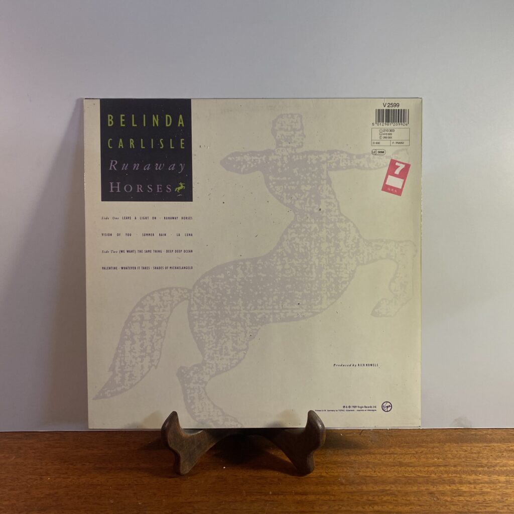 Carlisle, Belinda - Runaway Horses - Image 2