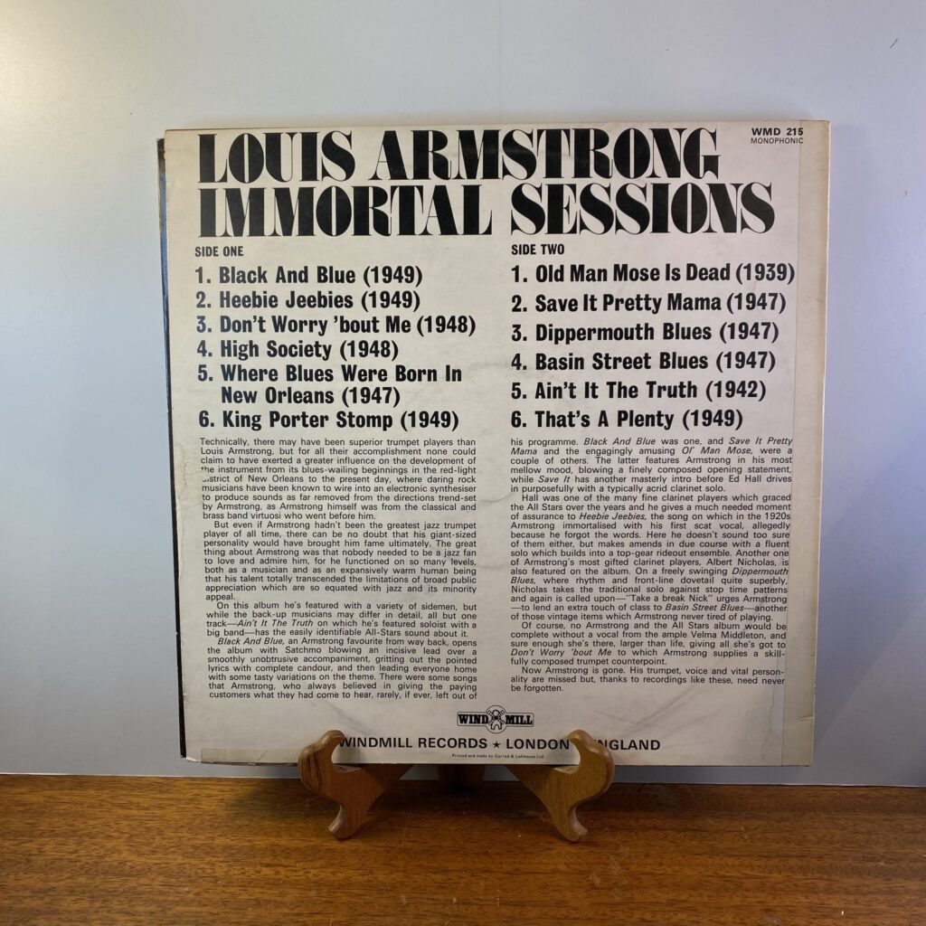 Armstrong Louis - Immortal Sessions - Image 2