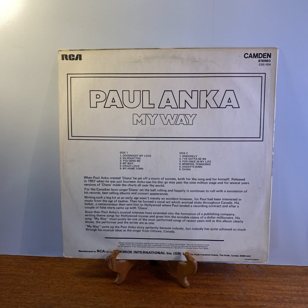 Anka, Paul - My Way - Image 2