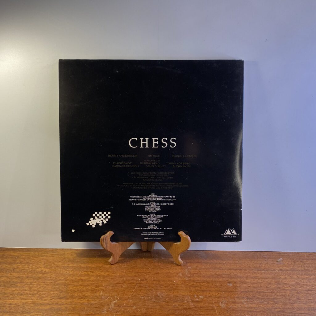 Chess - Anderson, Rice & Ulvaeus - Image 2