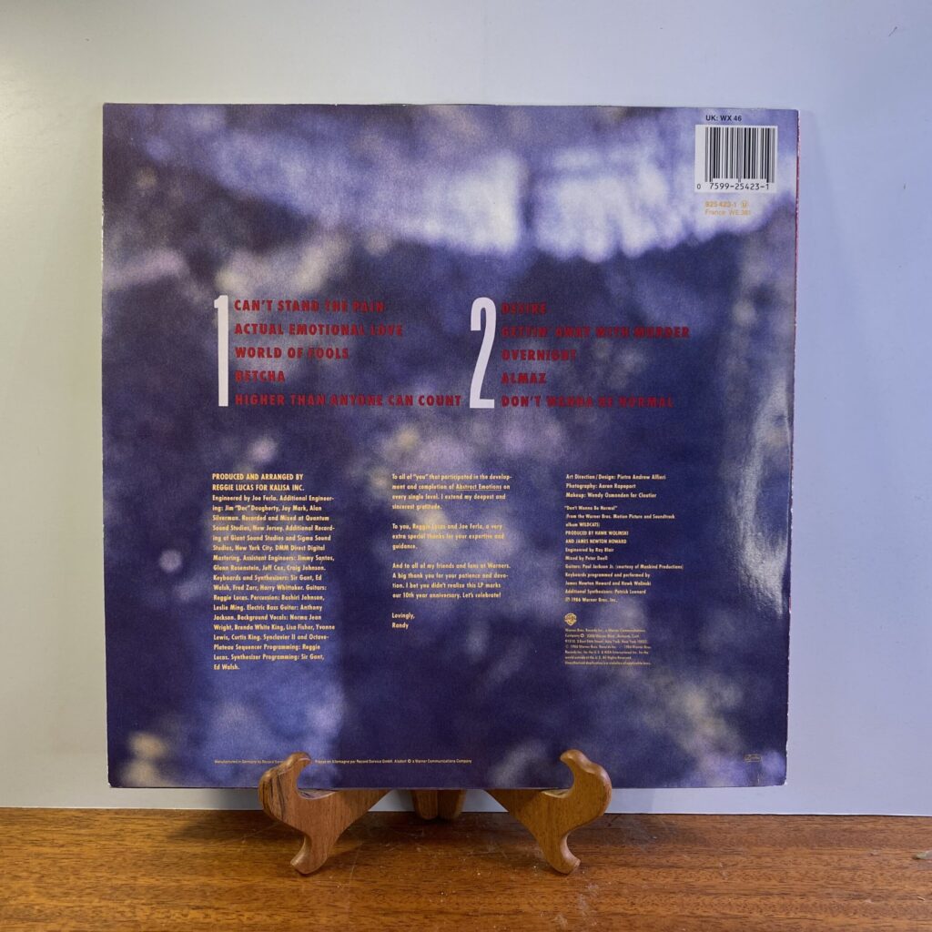 Crawford, Randy - Abstract Emotion - Image 2