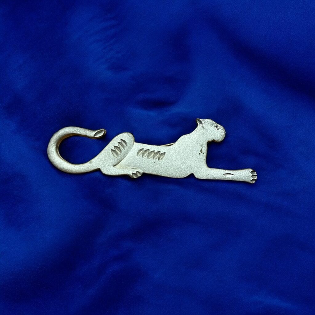Art Deco Jaguar Brosch