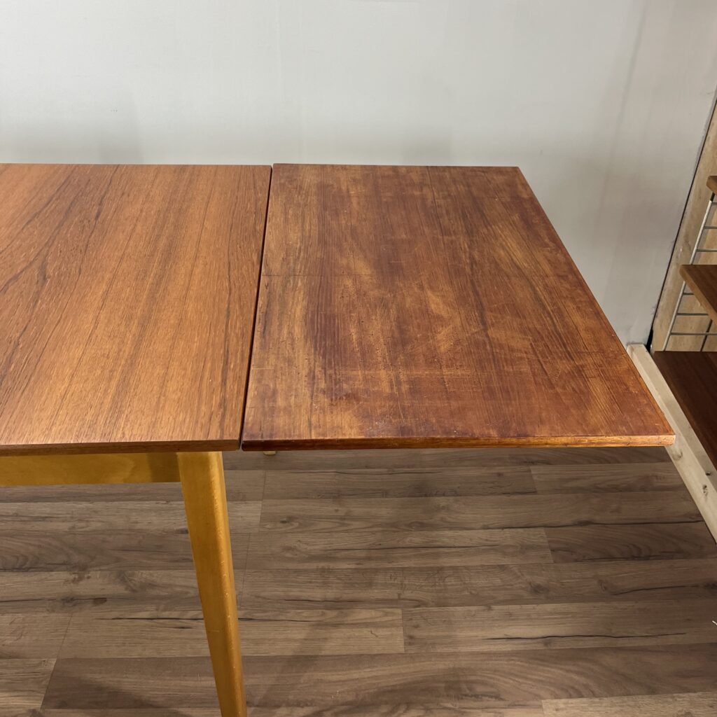 Matbord i Teak och Bok - Image 3