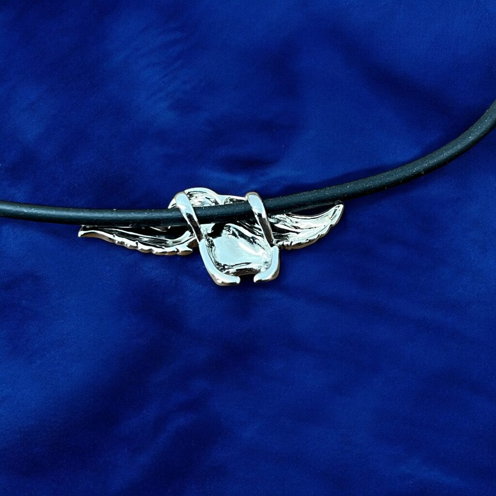Halsband med Manta i Silver - Dive4Jewelry - Image 2