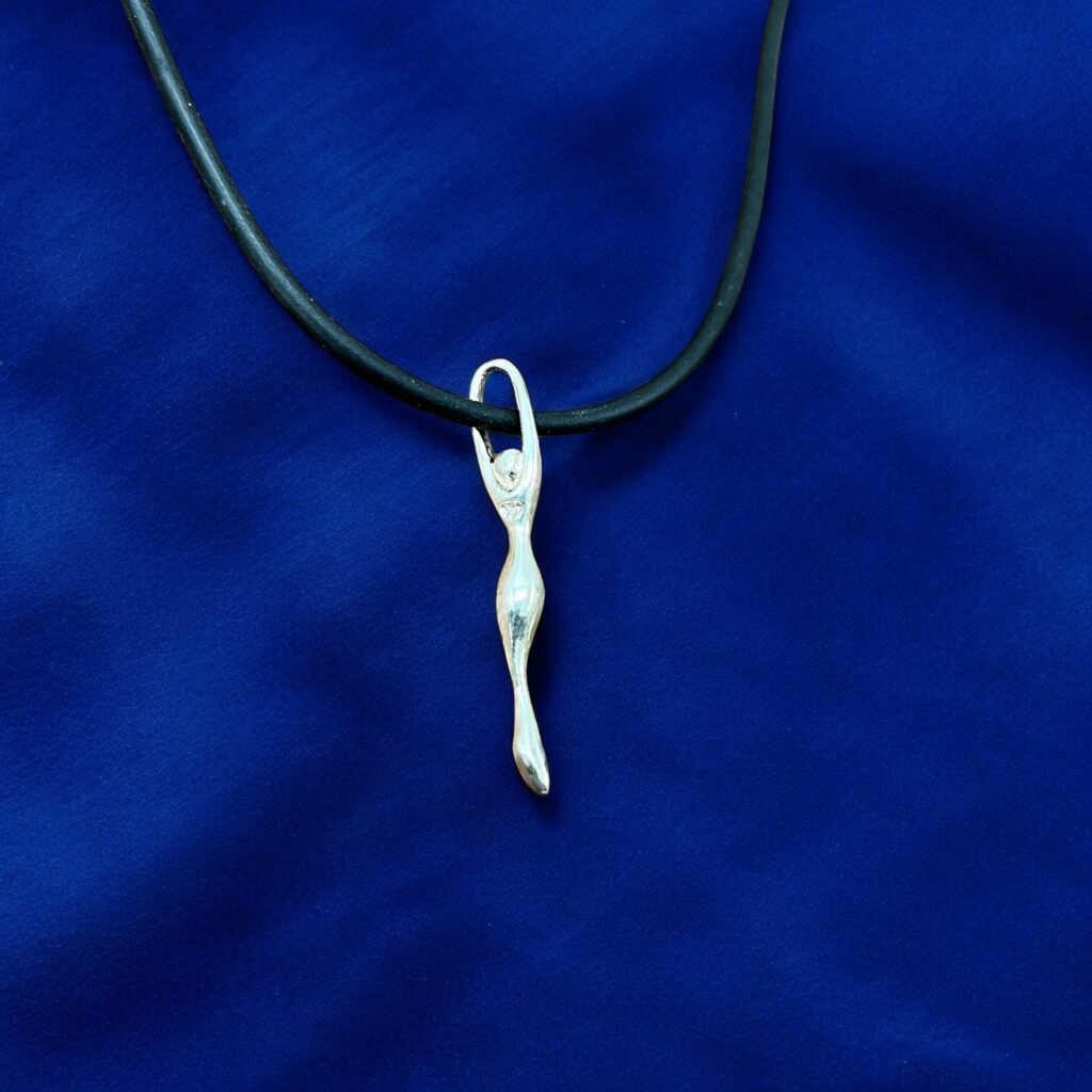 Halsband med Dykare i Silver - Dive4Jewelry - Image 3