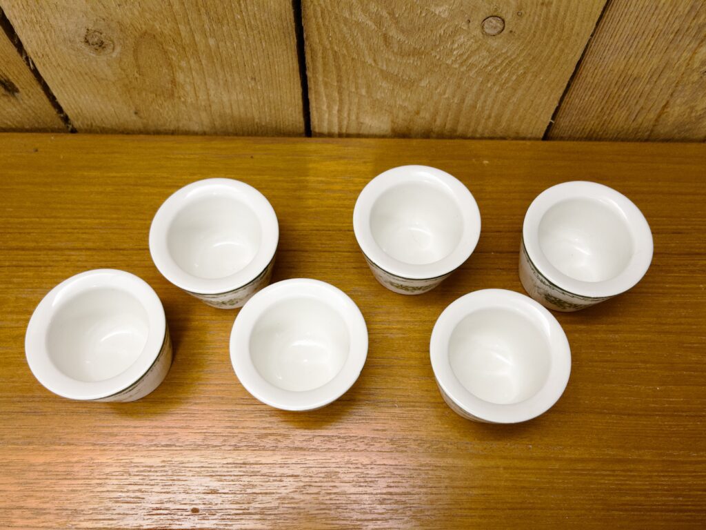 6st "Gröna Anna" Äggkoppar - Image 3