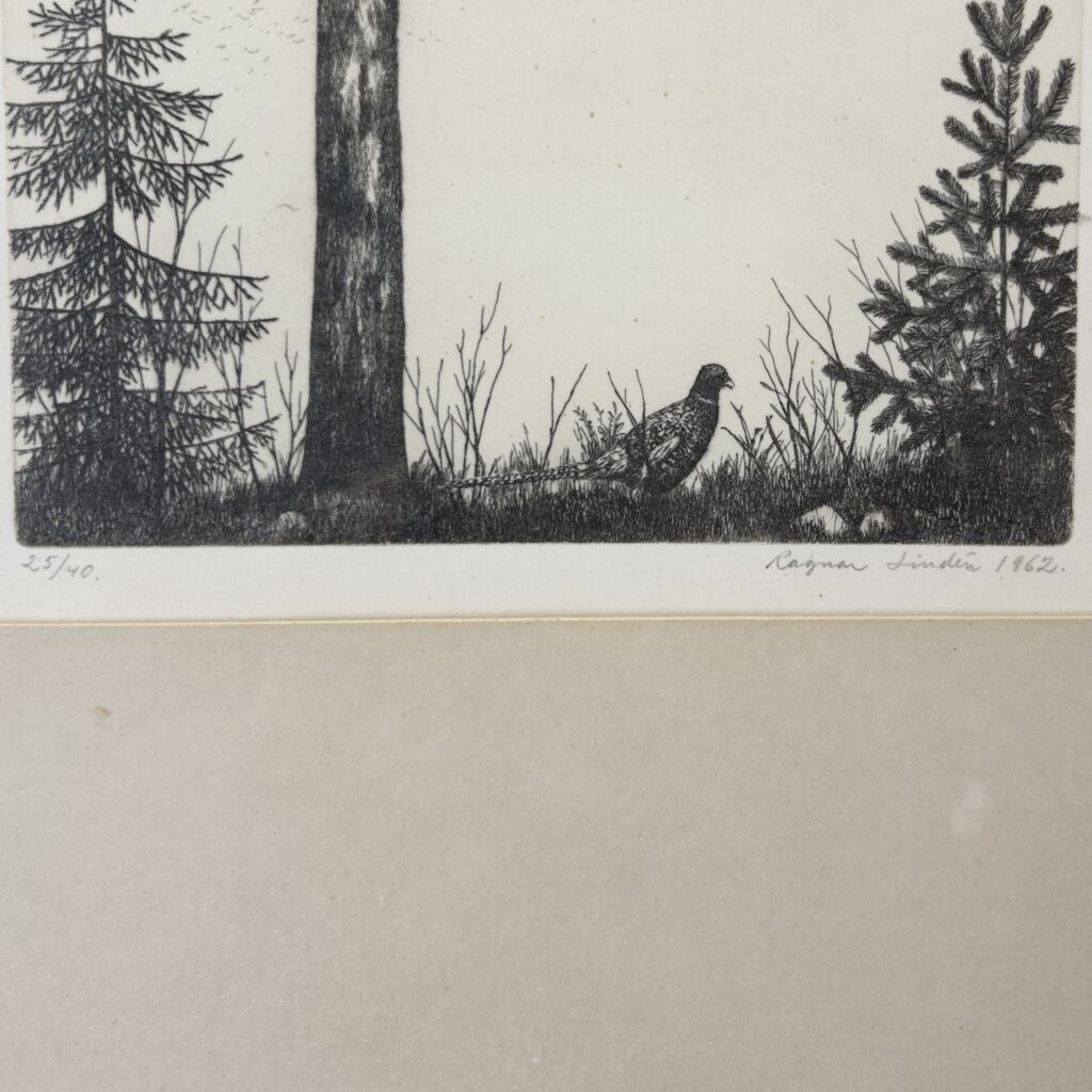 Litografi 25/40 - Ragnar Lindén - Image 2