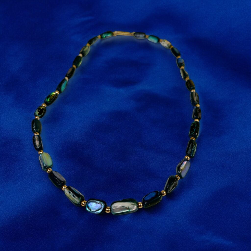 Abalone Snäckskal Pärlhalsband - Image 3