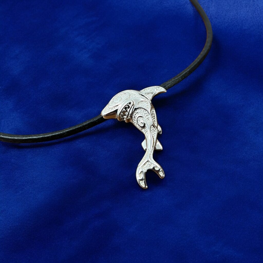 Halsband med Haj i Silver - Image 2