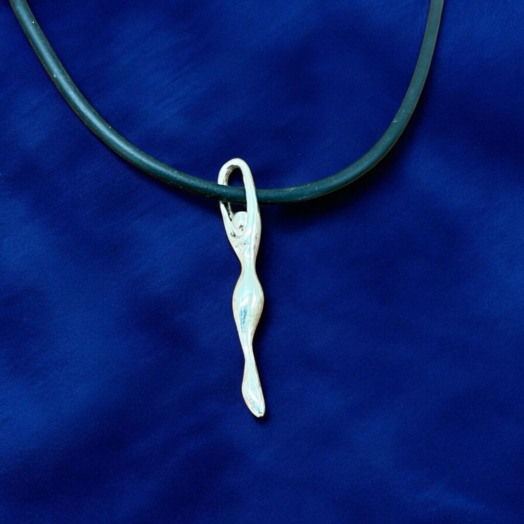 Halsband med Dykare i Silver - Dive4Jewelry - Image 2