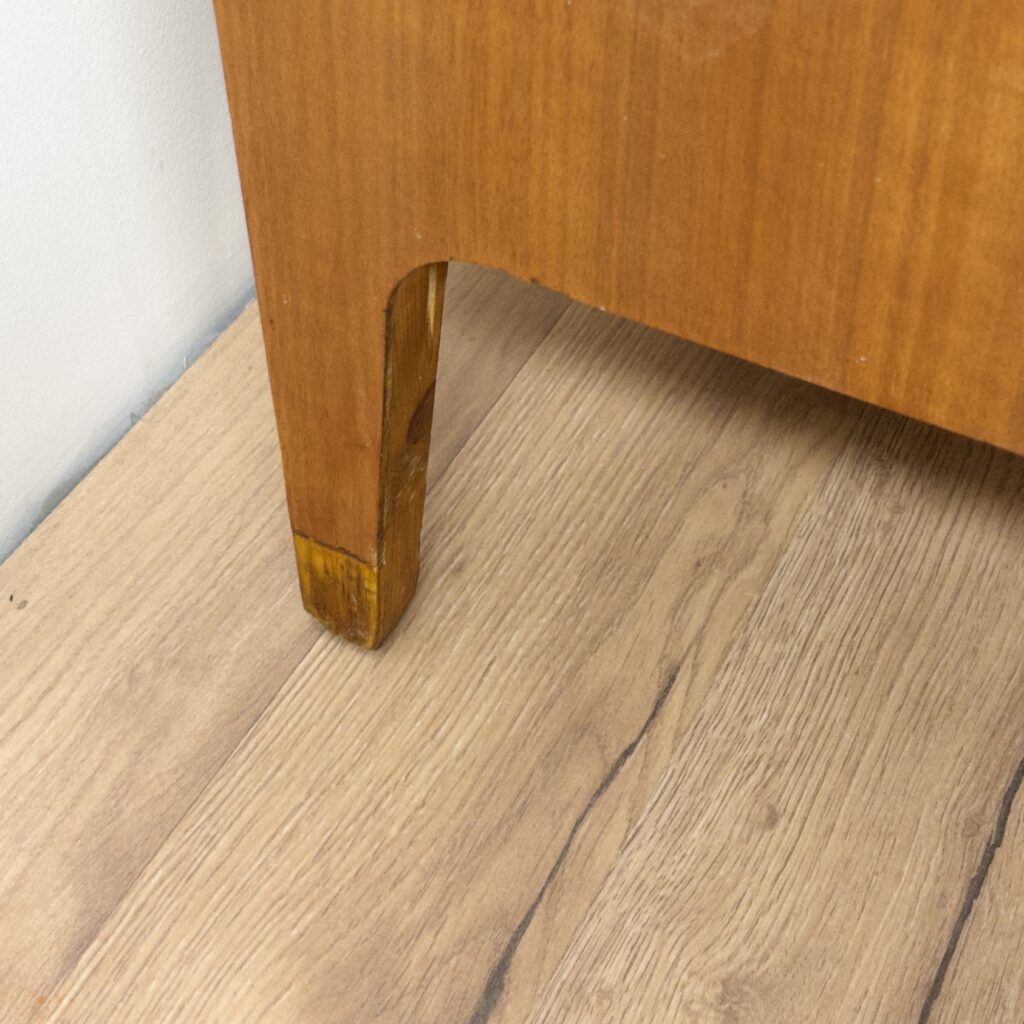 Tapetserad Teak Byrå - Image 4