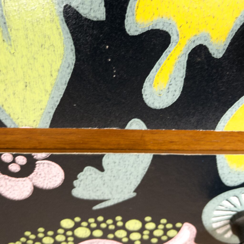 Tapetserad Teak Byrå - Image 7