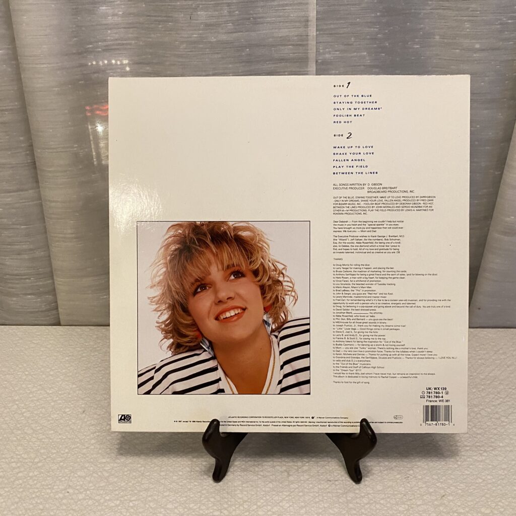 Gibson , Debbie - Out of the Blue - Image 2