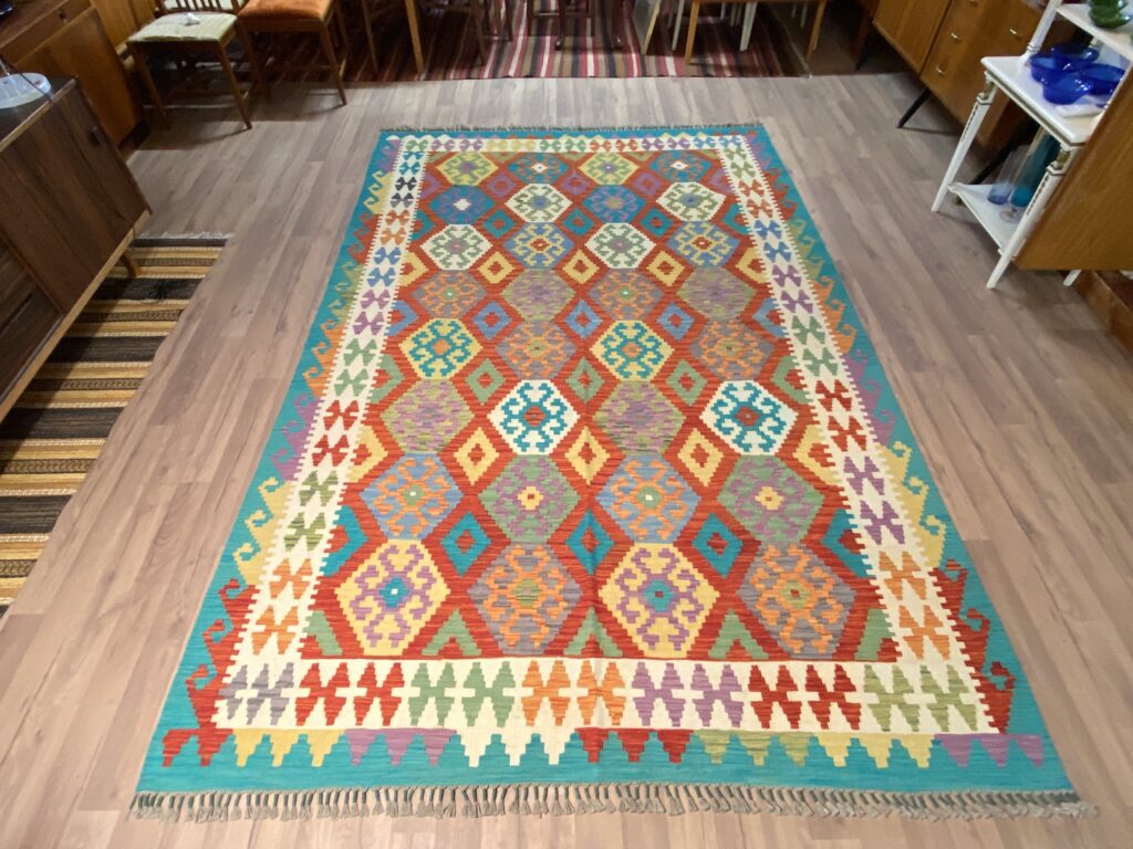 Handwoven Afghan Kelim
